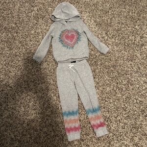 Andy & Evan Sweashirt Hoodie Sweatpants Set 3T